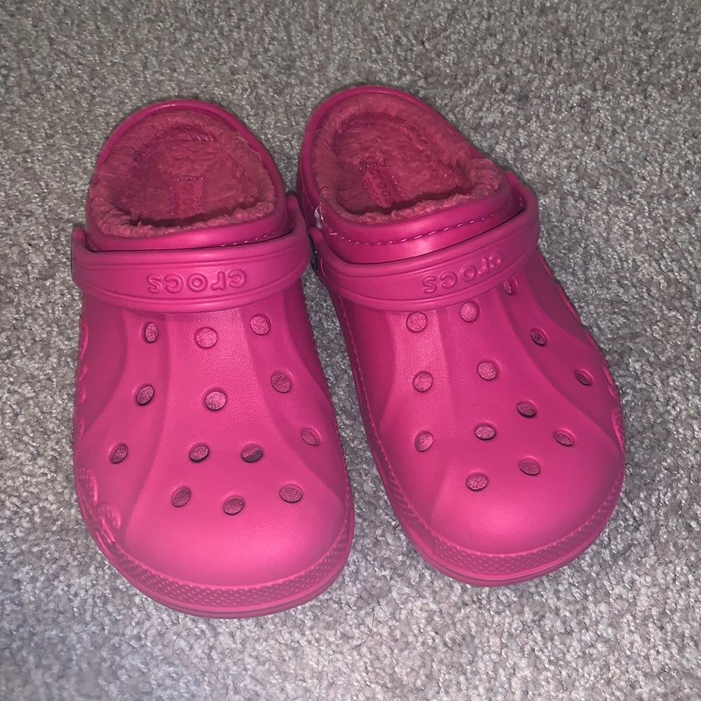 Fur Lined Crocs